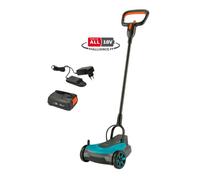Gardena - Tondeuse à gazon sans fil 18 V HandyMower 22/18 V P4A, largeur de coupe 22 cm, 1 batterie Li-Ion 2,5 Ah, chargeur 14620-20