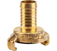 Gardena Tube à couplage rapide en laiton: adaptateur de tuyau pour 19 mm (3/4 Pouce) - tuyaux, raccords techniques de (7102-20) (Lot de 6)