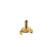 Gardena Tube de couplage rapide en laiton: adaptateur de tuyau pour 13 mm (1/2 Pouce) - et 16 mm (5/8 Pouce) (7100-20)