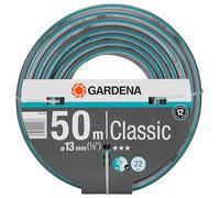 Gardena Tuyau classique 13 mm (1/2 Pouce), 50 m: tuyau de jardin universel en tissu croisé robuste, impression de 22 bars, impression, impression et anti-UV (18010-20)