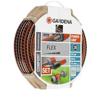 Gardena Tuyau d'arrosage Comfort Flex 15 mm (5/8") 20 m – Profilé Power-Grip, 25 bar, sans pièces