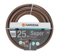 GARDENA Tuyau d'Arrosage Premium Superflex 19 mm (3/4"), 25 M : Tuyau à Profil Power-Grip, Résistance à l'Éclatement de 35 Bars (18113-20)