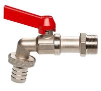Robinet de vidange à boisseau sphérique 1 GARDENA 07333-20 argent, rouge