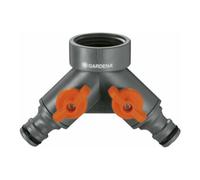 GARDENA Vanne 2 voies GARDENA, pour robinets avec filetage 33,3 mm (G1) Quantité:1