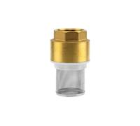 Gardena Vanne de pied en laiton: Valve de contrôle, 42 mm (G 1 1/4 Pouce) - Fil de connexion à des pompes, y compris le panier d'aspiration, le cône de vanne et le joint d'étanchéité (7222-20)