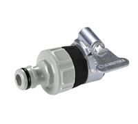 Gardena Voleur d'eau: adaptateur de robinet universel pour connecter le tuyau de jardin à un robinet sans fil de 14-17 mm de diamètre extérieur, résistant à la corrosion (2908-20)
