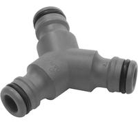 Gardena Y-piece: Pour la branche de tuyauterie, la connexion à la courbe de tuyau à la transition de tuyaux de 19mm (3/4 Pouce) à 13mm (1/2 Pouce) pour la même utilisation d'une source d'eau (2934-20)