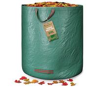 GardenGloss 1x Sac à Déchets de Jardin avec Poignées - Sac à Feuilles 272L