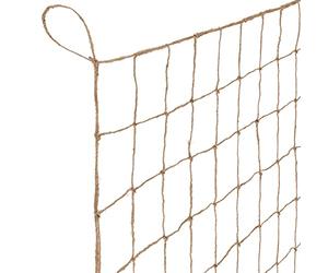 GardenGloss Filet de Palissage en Jute - Naturel & Biodégradable - 2x7.5 m | 100 % Jute - Grandes Mailles - Pour Concombres et Tomates - Pour Plantes Grimpantes