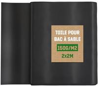 GardenGloss Polaire de Bac à Sable 150 g/m² - Extra Résistante - 2 x 2 m
