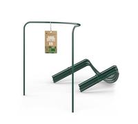 GardenGloss Supports Demi-Ronds Arbustes & Vivaces (5 pcs) - 35 x 40 cm | Acier Revêtu - Pour Hortensias et Roses - Pour Fleurs et Plantes Vivaces - Maintien Solide