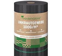 GardenGloss Toile de Paillage 100 g/m2 - (100m x 1m, Rouleau)