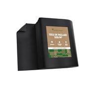 GardenGloss Toile de Paillage 50 g/m2 - (15m x 2m, Pliée)