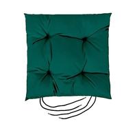 Gardenista® extérieur Chaise de jardin Chaise en tissu résistant à l'eau avec attaches - Vert. Fabriqué au Royaume-Uni. tufté Coussins Collection