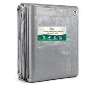 GARDENIX Bâche de Protection Multi-usages Argenté 120 g/m² (2 m x 3 m)