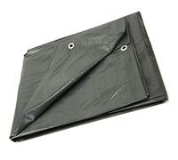 GARDENIX Bâche de Protection Multi-usages - Gris - 120 g/m² - 6 m x 12 m