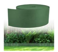 GARDENIX WoodBorder Bordure de pelouse flexible aspect bois, longueur 10 m, hauteur 8–13 cm – Vert / 13 cm