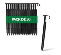 GARDENIX® Lot de 50 AquaPIN piquets de Fixation pour Ligne d'égouttement, tuyaux d'irrigation et tuyaux gouteurs