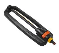 GARDENIX Precision Garden Arroseur à Barre oscillante avec portée réglable et système de Tuyau à Connexion Rapide - 16 Buses de Jet - Arrosage pour pelouse de Jardin