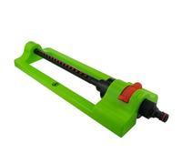 GARDENIX Precision Garden Arroseur à Barre oscillante avec portée réglable et système de Tuyau à Connexion Rapide - 16 Buses - Arrosage pour pelouse de Jardin - Vert