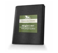 GARDENIX Toile Anti-Mauvaises Herbes pour bac à Sable - 2 m x 2 m - Extra Forte - 150 g/m² - en Non-tissé pour bac à Sable - Perméable à l'eau - pour bac à Sable - pour bac à Sable - pour Enfants