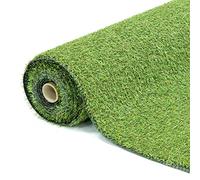 GardenKraft Benross Metre 15mm Pile Roll Artificial Grass Gazon Artificiel 26070 4 m x 1 m 15 mm Fibres Pelouse de Jardin synthétique Haute densité, Green, 80 x 150 cm