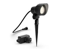 GardenLink PHI8719514477216 Projecteur sur piquet LED 24W 2700K noir