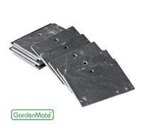 GardenMate 10x étiquettes marque plantes en ARDOISE 10x7cm - STYLE MODERNE