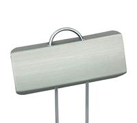 GardenMate 25x étiquettes marque plantes MEDIUM en métal - Surface 9x3cm Hauteur 30cm