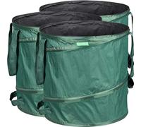 GardenMate 3x Sacs de jardin pop-up 85L en polyester oxford indéchirable 600D