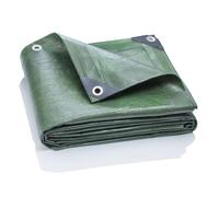 GardenMate 4x5m 140g/m² Bâche de Protection à œillets Home&Garden Vert