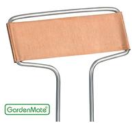 GardenMate® Banner Cuivre Lot de 25 Marque Plantes en Acier galvanisé métal Zinc et cuivre
