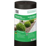 GardenMate, géotextile de 75 m² pour le jardin, perméable à l'eau – film anti-mauvaises herbes pour le jardin – rouleau de géotextile anti-mauvaises herbes de 1 m x 75 m – 50 g/m² – film de protection