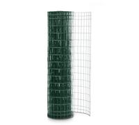 Gardenode Easy Clôture Grillage soudé en Rouleau H1m00 x L25m Fil 2.5mm Maille 100x50 mm Vert