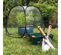 GardenSkill Mini Serre Jardin 50x50cm | Pop Up Petite Tunnel de Forcage Hivernage Couverture pour Semis, Fleurs, Plantes, Balcon, Jardinières | Portable, Facile à Utiliser, Piquets d'ancrage Inclus