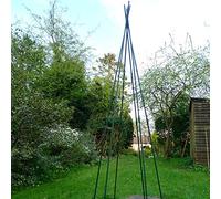 GardenSkill Treillis Pyramide pour Concombre, Haricot Grimpant, Tomates 2,4 m de Haut | Tuteur Potager Support Plante Grimpante Exterieur Obelisque pour Jardin et Serre | Stable, Facile à Utiliser