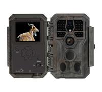 GardePro A5 Camera de Chasse Nocturne, 64MP 1296P H.264 Vidéo, Infrarouge Vision Nocturne Animaux Piege Photographique, No Glow Caméra de Chasse Suiveuse Exterieur Étanche, IP66