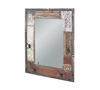 Garderobe murale coloris vintage - Dim : L 55 x P 8 x H 75 cm --