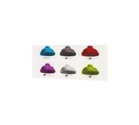 Garderobe murale en verre trempe Bonnet - 90 x 5 x 40 cm --