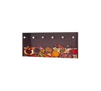 Garderobe murale en verre trempe Epices - 70 x 5 x 30 cm --