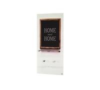 Garderobe murale en verre trempe Tableau Home - 40 x 5 x 90 cm --