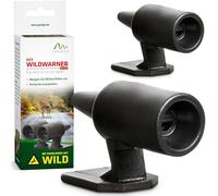 GARDIGO® 2 pcs Sifflets Ultrason Anti Gibier pour Voiture - Avertisseur de Cerf, Lièvre, Sanglier, Chevreuil - Avertissement de la Faune pour Voitures, Motos - Défense Anti-Accidents de la Faune.