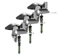 GARDIGO® 3 Moulins à Vent Jardin Repulsif Oiseaux | Effaroucheur Pigeons Oiseaux, Hérons, Corbeaux, Pies, Vanneaux et Moineaux | Effet Dissuasif Réfléchissant par Rotation