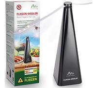 GARDIGO® Anti Mouche Ventilateur de Table | Répulsif Insectes Volants avec Pales Holographiques | Appareil Anti Mouche pour Jardin, Camping, Restaurant | Testé et Approuvé.