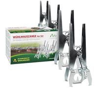 GARDIGO Piège à Campagnols Réutilisable Double Entrée en Métal Galvanisé | Piège à campagnols - Anti Mulots et Taupe - Double entrée - Métal galvanisé - Réutilisable - Pour Jardin, Potager, Pelouse