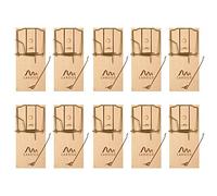 Gardigo Pièges à Rats en Bois Lot de 10 Tapettes à Rat Puissante Pièges Efficace pour la Maison et Le Jardin
