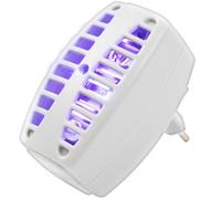 Gardigo® Prise Anti-Mouche avec lumière UV | Piège à mouches de fruits pour la cuisine - Portée 20 m² - Tue Mouche Éléctrique - Répulsif anti Insectes.