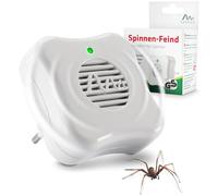 GARDIGO® Prise Répulsif à Ultrasons Anti-Araignée - Protection Intérieure 25m² | Répulsif à Ultrasons Antiparasitaire I Simple, Sûr et Sans Produits Chimiques