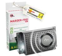GARDIGO Répulsif Anti-Martres Voiture Dual à Ultrasons | Ultrasons et lumière clignotante - Fonctionne sur piles ou batterie voiture - Pour moteur, garage et maison