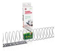 Gardigo Spirale Anti-Pigeons INOX 5 m Lot de 4 - Fabriqué en Italie